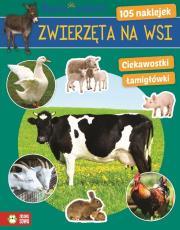 Zwierzęta na wsi Nauka i zabawa. Autor: Opracowanie zbiorowe. Dadada.pl Okładka książki Zwierzęta na wsi Nauka i zabawa