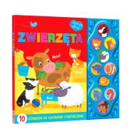 Okładka książki 10 dźwięków. Zwierzęta