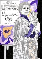 Okładka książki 10 posterów do kolorowania. W pracowni Olgi