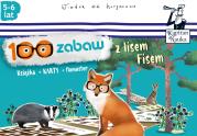 Okładka książki 100 zabaw z lisem Fisem (5-6 lat). Nowa edycja