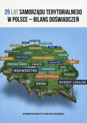 Okładka książki 25 lat samorządu terytorialnego w Polsce bilans doświadczeń