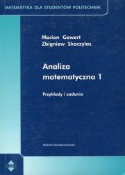 Okładka książki Analiza matematyczna 1 Przykłady i zadania