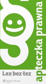 Apteczka prawna Lex bez łez. Autor: Markiewicz Krystian, Marta Szczocarz-Krysiak. Dadada.pl Okładka książki Apteczka prawna Lex bez łez