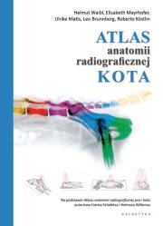 Atlas anatomii radiograficznej kota. Autor: praca zbirowa. Dadada.pl Okładka książki Atlas anatomii radiograficznej kota