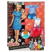 Opakowanie Barbie Fashionistas Lacey Blue Tall Blonde