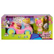Opakowanie Barbie w Świecie Gier Pojazd i minifigurki