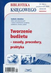 Biblioteka Księgowego 2009/10 Tworzenie budżetu. Autor: Jakubiec Izabela. Dadada.pl Okładka książki Biblioteka Księgowego 2009/10 Tworzenie budżetu