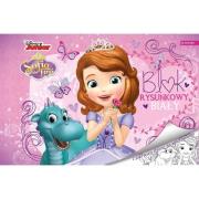 Opakowanie Blok rysunkowy biały A4 20 kartek Jej Wysokość Zosia