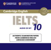 Opakowanie Cambridge IELTS 10 Audio CD set 2CD