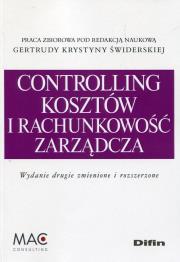 Okładka książki Controlling i rachunkowość zarządcza kosztów
