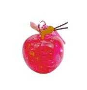 Opakowanie Crystal puzzle mini Jabłko czerwone