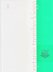 Opakowanie Czytanie Trembeckiego Tom 1/2