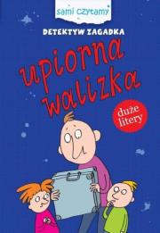 Detektyw Zagadka Upiorna walizka. Autor: Iwona Czarkowska. Dadada.pl Okładka książki Detektyw Zagadka Upiorna walizka