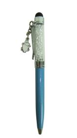 Opakowanie Długopis z kryształkami w pudełku niebieski