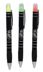 Długopis z zakreślaczem Real Madrid. Wydawca: MST Toys. Dadada.pl Opakowanie Długopis z zakreślaczem Real Madrid