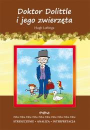 Doktor Dolittle i jego zwierzęta. Autor: Hugh Loftinga. Dadada.pl Okładka książki Doktor Dolittle i jego zwierzęta