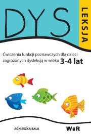 Okładka książki Dysleksja 3-4 lat