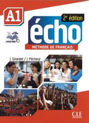 Echo A1 2ed podręcznik + DVD. Autor: Pecheur Jacques, Jacky Girardet. Dadada.pl Okładka książki Echo A1 2ed podręcznik + DVD
