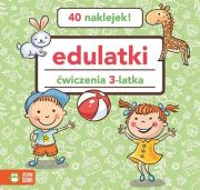 Okładka książki Edulatki Ćwiczenia 3-latka