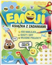 Okładka książki EMOJI Książka z zadaniami
