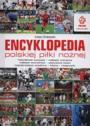 Encyklopedia polskiej piłki nożnej. Autor: Łukasz Grabowski. Dadada.pl Okładka książki Encyklopedia polskiej piłki nożnej