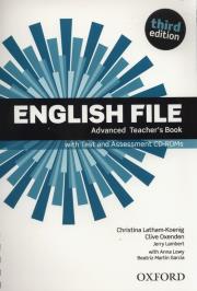 English File Advanced Teacher's Book + CD. Autor: Latham-Koenig Christina, Oxenden Clive, Lambert Jerry. Dadada.pl Okładka książki English File Advanced Teacher's Book + CD