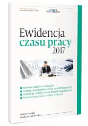 Okładka książki Ewidencja czasu pracy 2017