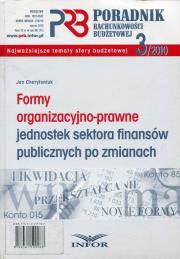 Formy organizacyjno-prawne jednostek sektora finansów publicznych po zmianach. Autor: Charytoniuk Jan. Dadada.pl Okładka książki Formy organizacyjno-prawne jednostek sektora finansów publicznych po zmianach