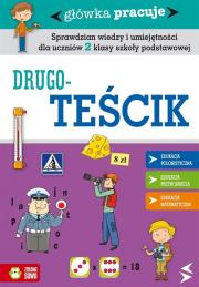 Główka pracuje Drugoteściki. Autor: Opracowanie zbiorowe. Dadada.pl Okładka książki Główka pracuje Drugoteściki