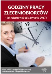 Okładka książki Godziny pracy zleceniobiorców