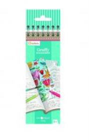 Opakowanie Graffy zakładki Mandala i Kwiaty