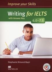Improve your Skills for IELTS 6.0-7.5 Writing Książka ucznia z kluczem + Macmillan Practice Online. Autor: Dimond-Bayir Stephanie. Dadada.pl Okładka książki Improve your Skills for IELTS 6.0-7.5 Writing Książka ucznia z kluczem + Macmillan Practice Online