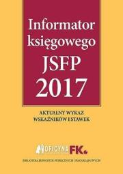 Okładka książki Informator księgowego jsfp 2017
