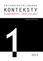 Okładka książki Interdyscyplinarne konteksty pedagogiki specjalnej