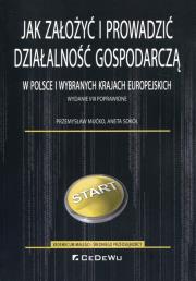 Jak założyć i prowadzić działalność gospodarczą. Autor: Mućko Przemysław, Sokół Aneta. Dadada.pl Okładka książki Jak założyć i prowadzić działalność gospodarczą