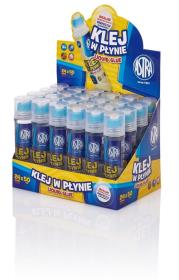 Opakowanie Klej w płynie transparentny 50ml Display 24 sztuki