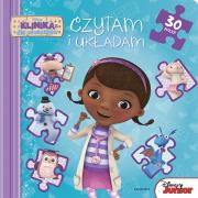 Klinika dla pluszaków. Czytam i układam. Autor: Opracowanie zbiorowe. Dadada.pl Okładka książki Klinika dla pluszaków. Czytam i układam