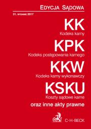 Kodeks karny. Kodeks postępowania karnego. Kodeks karny wykonawczy. Koszty sądowe karne oraz inne akty prawne. Autor: praca zbiorowa. Dadada.pl Okładka książki Kodeks karny. Kodeks postępowania karnego. Kodeks karny wykonawczy. Koszty sądowe karne oraz inne akty prawne