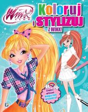 Okładka książki Koloruj i stylizuj z WINX! WINX