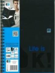 Opakowanie Kołozeszyt PP A4/100K kratka/linia B&B