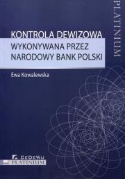 Okładka książki Kontrola dewizowa wykonywana przez Narodowy Bank Polski