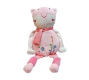 Opakowanie Kot Figuś siedzący różowy 30cm