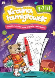 Kraina łamigłówek 6-7 lat. Autor: Opracowanie zbiorowe. Dadada.pl Okładka książki Kraina łamigłówek 6-7 lat