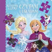 Kraina Lodu. Czytam i układam. Autor: Opracowanie zbiorowe. Dadada.pl Okładka książki Kraina Lodu. Czytam i układam