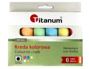 Kreda chodnikowa 6 sztuk. Wydawca: Titanum. Dadada.pl Opakowanie Kreda chodnikowa 6 sztuk