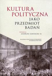 Okładka książki Kultura polityczna jako przedmiot badań