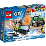 Okładka książki Lego CITY 60149 Terenówka 4x4 z katamaranem