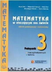Matematyka w otacz LO 3 podr ZPiR w.2017 PODKOWA. Autor: Alicja Cewe (red.). Dadada.pl Okładka książki Matematyka w otacz LO 3 podr ZPiR w.2017 PODKOWA