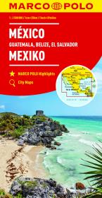 Meksyk Gwatemala Belize Salwador. Autor: Opracowanie zbiorowe. Dadada.pl Okładka książki Meksyk Gwatemala Belize Salwador
