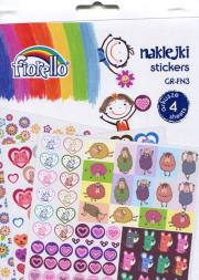 Opakowanie Naklejki Fiorello dziewczynka